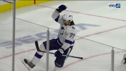 Hedman snipes the corner