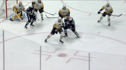 PIT@CBJ: Voronkov scores goal against Arturs Silovs