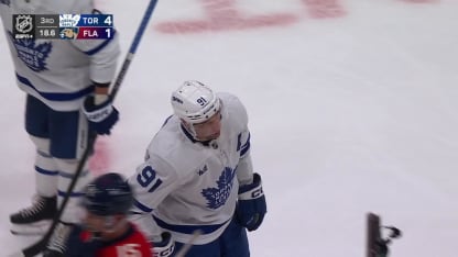 TOR@FLA: Tavares scores empty-net goal