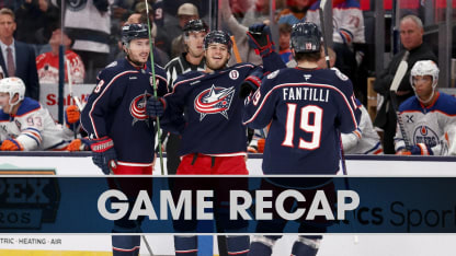 Edmonton Oilers Columbus Blue Jackets game recap October 28