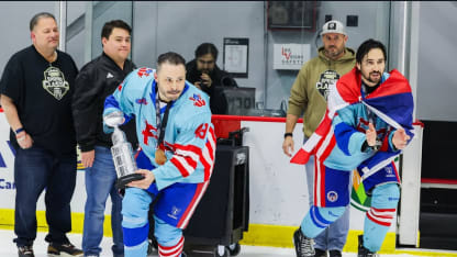Captains with Cup at LATAM Spring Classic 2025