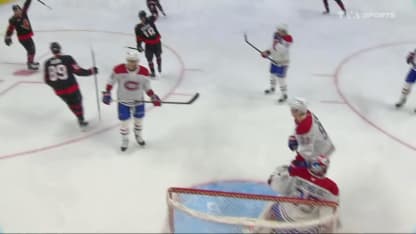 MTL@OTT: Stutzle marque un but contre Samuel Montembeault