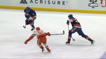 ANA@NYI: Mitchell scores goal against Ville Husso