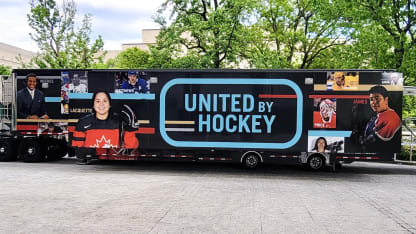 Le Musée mobile « United by Hockey » de passage au Complexe sportif CN le 16 octobre
