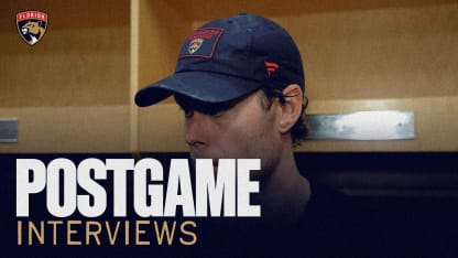 FLA at SJS: Verhaeghe (Postgame)