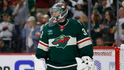 Gustavsson Wild départ match no 6 Golden Knights
