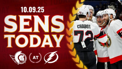 Sens Today: Sens Hockey is BACK