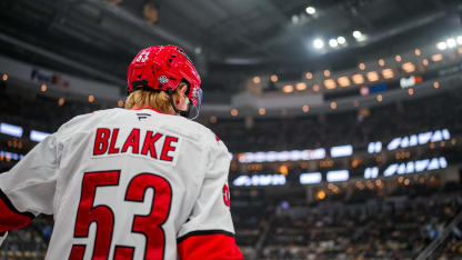 How rookie Jackson Blake is adjusting to the NHL