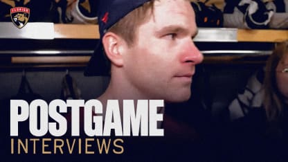 FLA at CHI: Tobias Bjornfot - Postgame