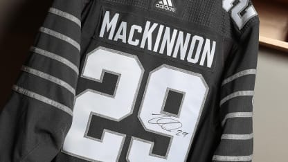Nathan MacKinnon signed jersey 2020 NHL All-Star community auction