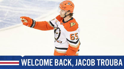 Welcome Back, Jacob Trouba