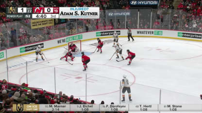 VGK@NJD: Hertl scores PPG against Jacob Markstrom