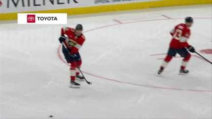 FLA@CAR: Mikkola scores goal against Frederik Andersen