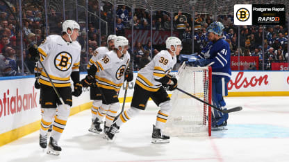Boston Bruins Toronto Maple Leafs game recap November 8 2025