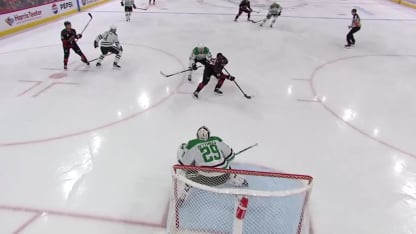 Seth Jarvis with a Goal vs. Dallas Stars