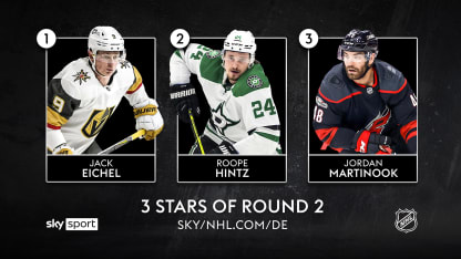 NHL.com/de und Sky Sport ernennen 3 Stars der 2 Playoff-Runde