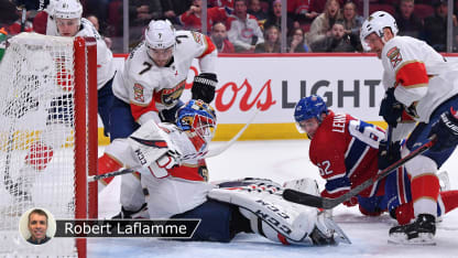 Bobrovsky Panthers badge Laflamme