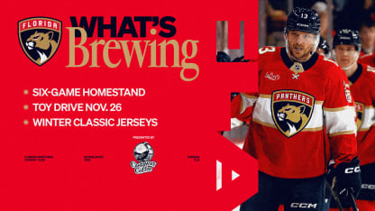 What’s Brewing: Panthers begin six-game homestand