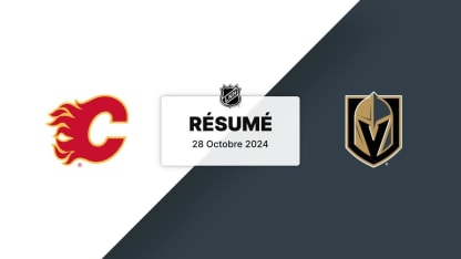 CGY vs VGK | Résumé 28/10/2024