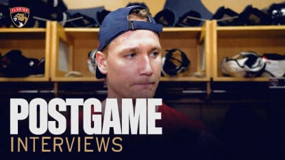 FLA vs. TBL: Forsling (Postgame)