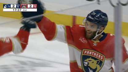 FLA vs. VAN: Kunin gets first as a Panther