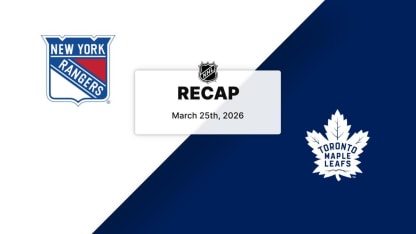 NYR at TOR | Recap