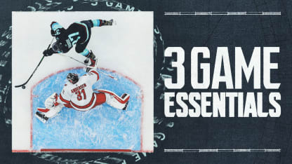 3 game essentials carolina hurricanes at seattle kraken october 19