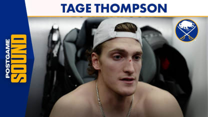 Tage Thompson Postgame vs. WSH