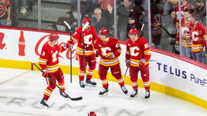 Zary gets Flames started early