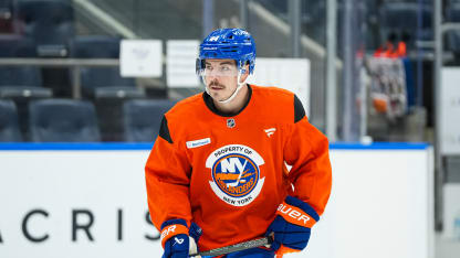 Isles Day-to-Day: Pageau Skates in Non-Contact Jersey