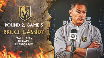 Round 2, Game 5 | Bruce Cassidy Pregame