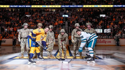Nashville Predators to Host Ford Military Salute Week March 17-21 With Two Military Appreciation Games