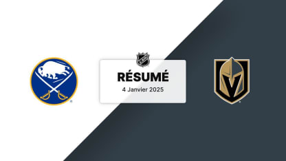 BUF vs VGK | Résumé 4/1/25