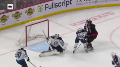 Thomas Chabot with a Powerplay Goal vs. Winnipeg Jets