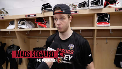 Mads Sogaard dispo média avant le match contre WPG