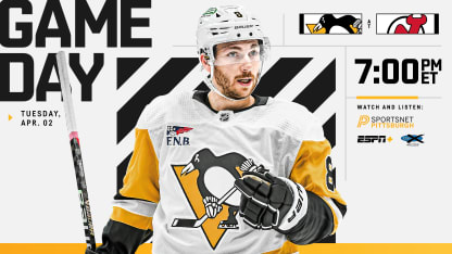 Game Preview: Penguins at Devils (04.02.24)