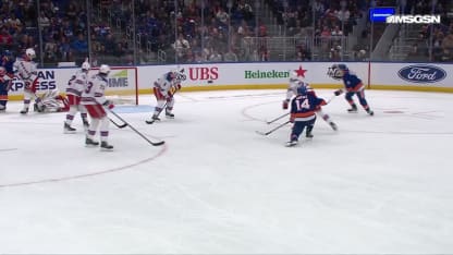 NYR@NYI: Horvat scores PPG against Igor Shesterkin