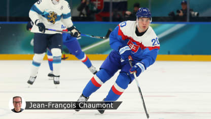 Juraj Slafkovsky dernier défi bronze Finlande Olympiques