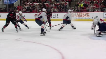 WSH@CAR: Ehlers scores goal against Logan Thompson