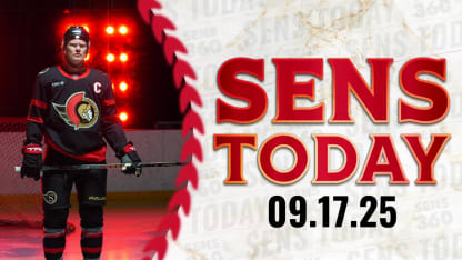 Sens Today: The Start of a New Season