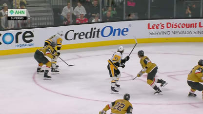 PIT@VGK: Kindel scores goal against Adin Hill