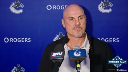 TRAINING CAMP | Head Coach Rick Tocchet