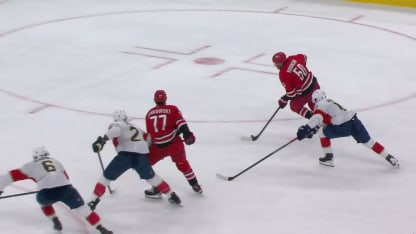 FLA@CAR: Robinson scores goal against Sergei Bobrovsky