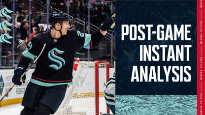 post game instant analysis by the numbers san jose sharks seattle kraken