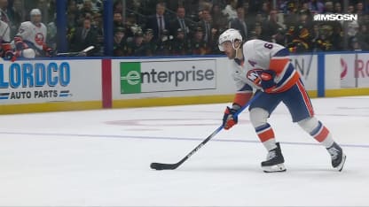 NYI@VAN: Pulock scores goal against Kevin Lankinen