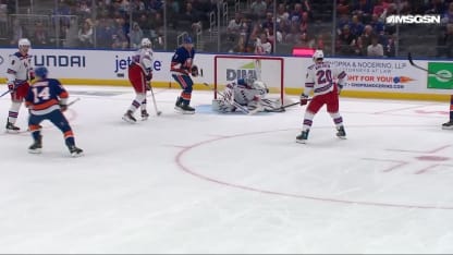 NYR@NYI: Horvat scores goal against New York Rangers