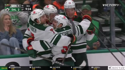 Brodin cuts the deficit with snap shot