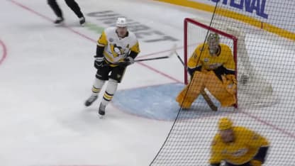 PIT@NSH: Malkin scores goal against Juuse Saros