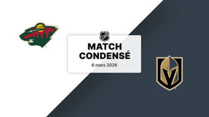 Match condensé : MIN @ VGK 06/03/2026