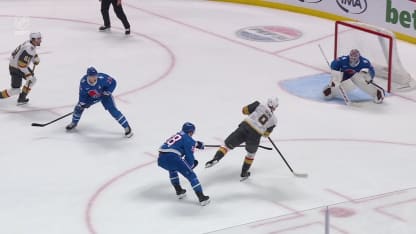 VGK@COL: Eichel scores goal against Mackenzie Blackwood